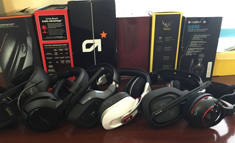 Selection of Gaming Headsets